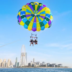 Dubai Parasailing Adventure with Stunning Palm & JBR Views