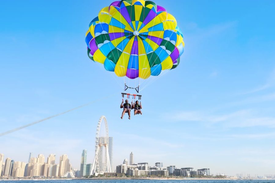 Dubai Parasailing Adventure with Stunning Palm & JBR Views